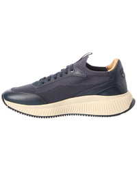 Hugo Boss Hugo Boss Ttnm Evo Knit & Leather Sneaker