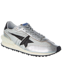 Golden Goose Golden Goose Running Marathon Nylon & Leather Sneaker