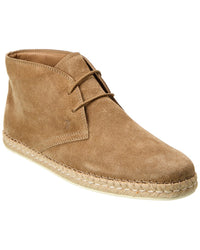 Tod’S Suede Bootie Brown Multi 6.5