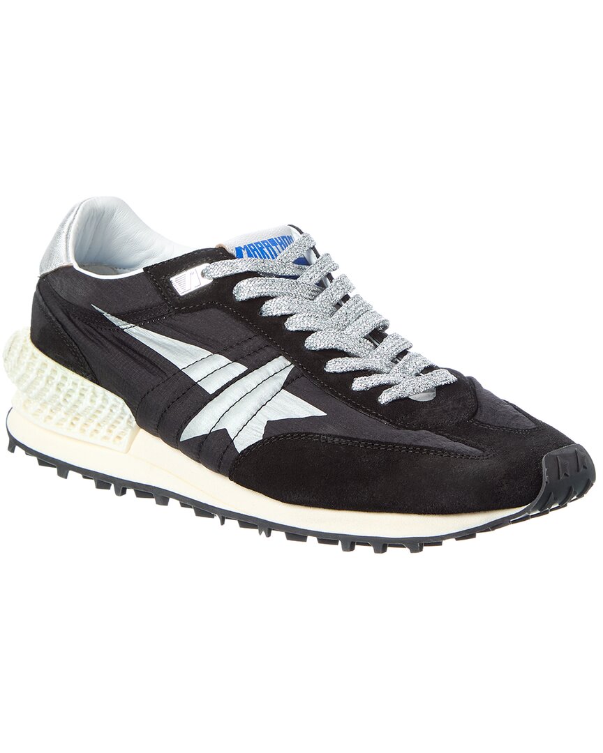 Golden Goose Golden Goose Running Marathon Nylon & Leather Sneaker