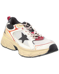 Golden Goose Golden Goose Lightstar Leather & Mesh Sneaker