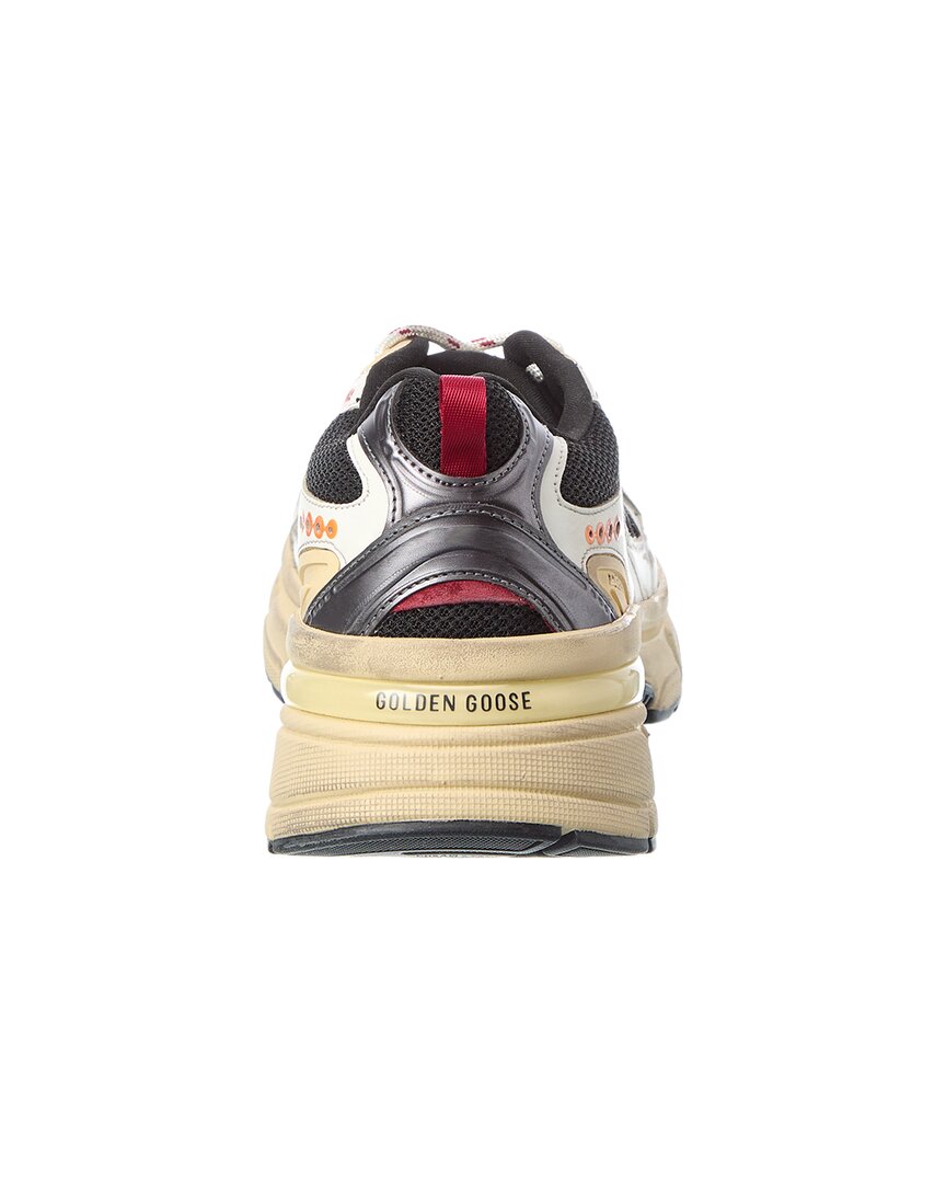 Golden Goose Golden Goose Lightstar Leather & Mesh Sneaker