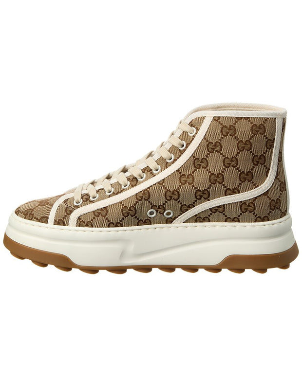 Gucci Gg Canvas High-Top Sneaker