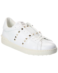 Valentino Valentino Rockstud Untitled Leather Sneaker