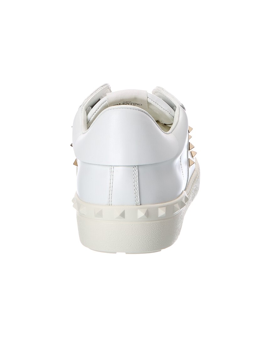 Valentino Valentino Rockstud Untitled Leather Sneaker