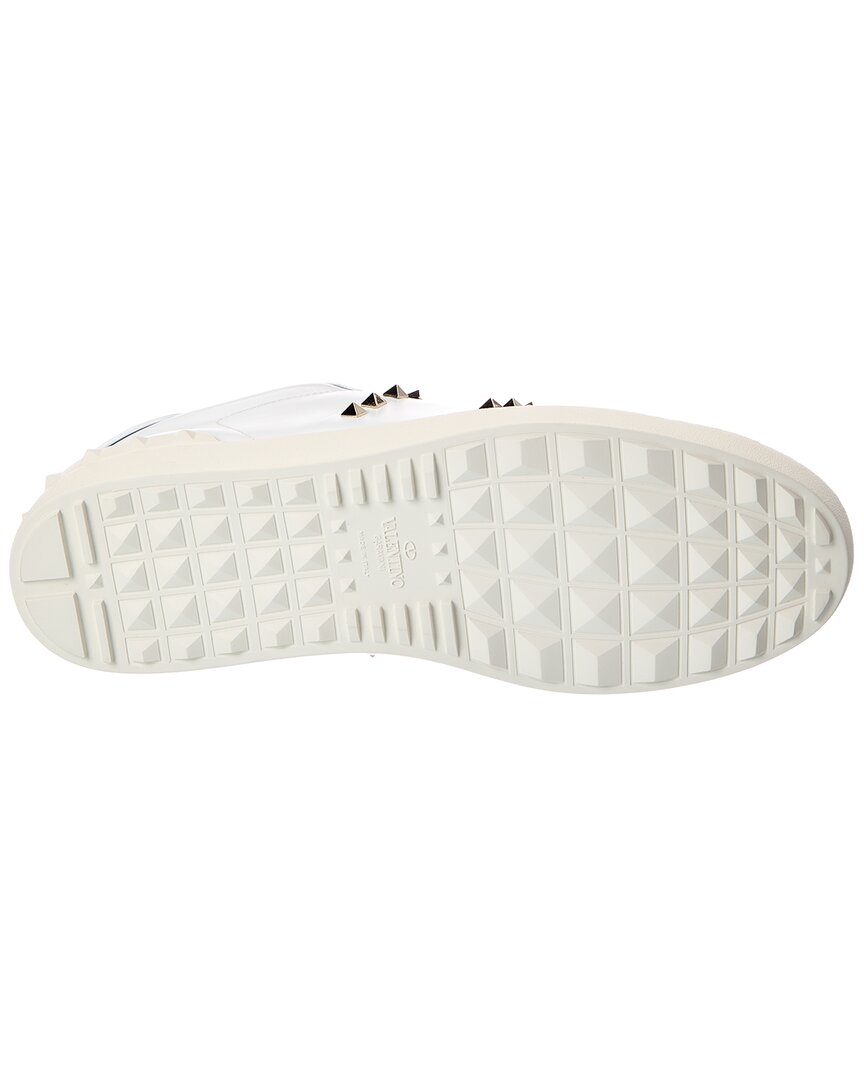 Valentino Valentino Rockstud Untitled Leather Sneaker