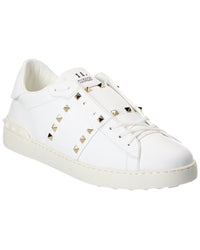 Valentino Valentino Rockstud Untitled Leather Sneaker