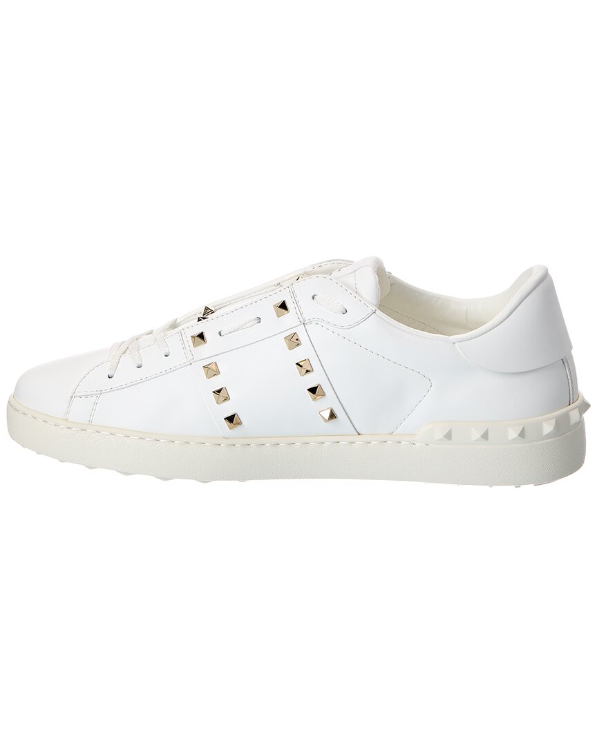 Valentino Valentino Rockstud Untitled Leather Sneaker