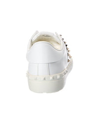 Valentino Valentino Rockstud Untitled Leather Sneaker