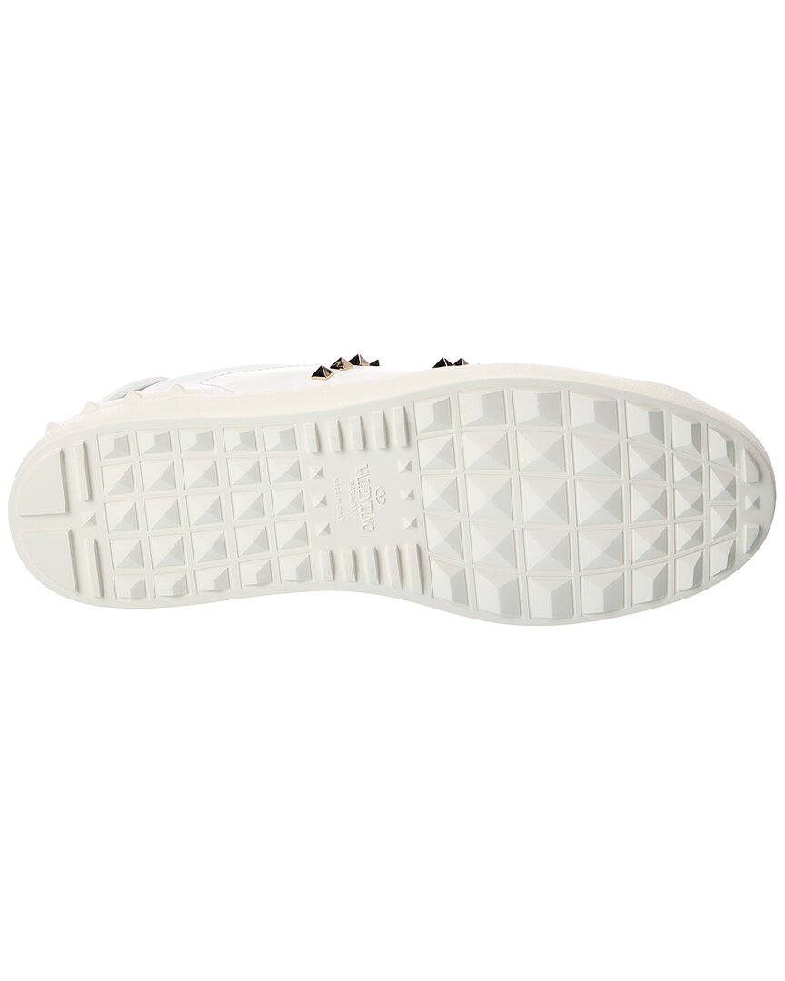 Valentino Valentino Rockstud Untitled Leather Sneaker