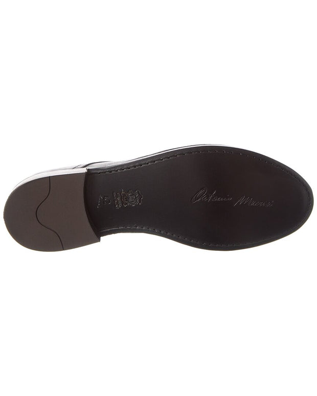 Antonio Maurizi Plain Toe Leather Loafer