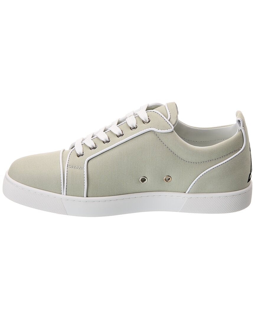 Christian Louboutin Varsijunior Gabardine & Leather Sneaker