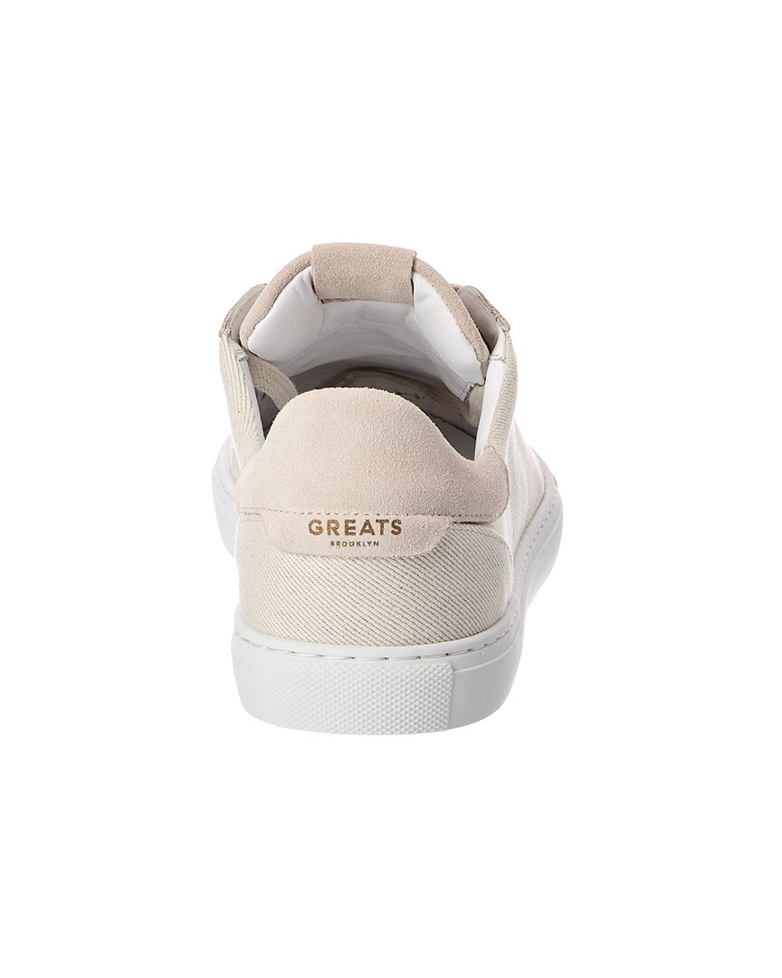 GREATS Greats Reign Canvas & Suede Sneaker