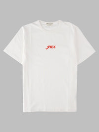 Jw Anderson Men T-Shirt Con Ricamo "Jwa"