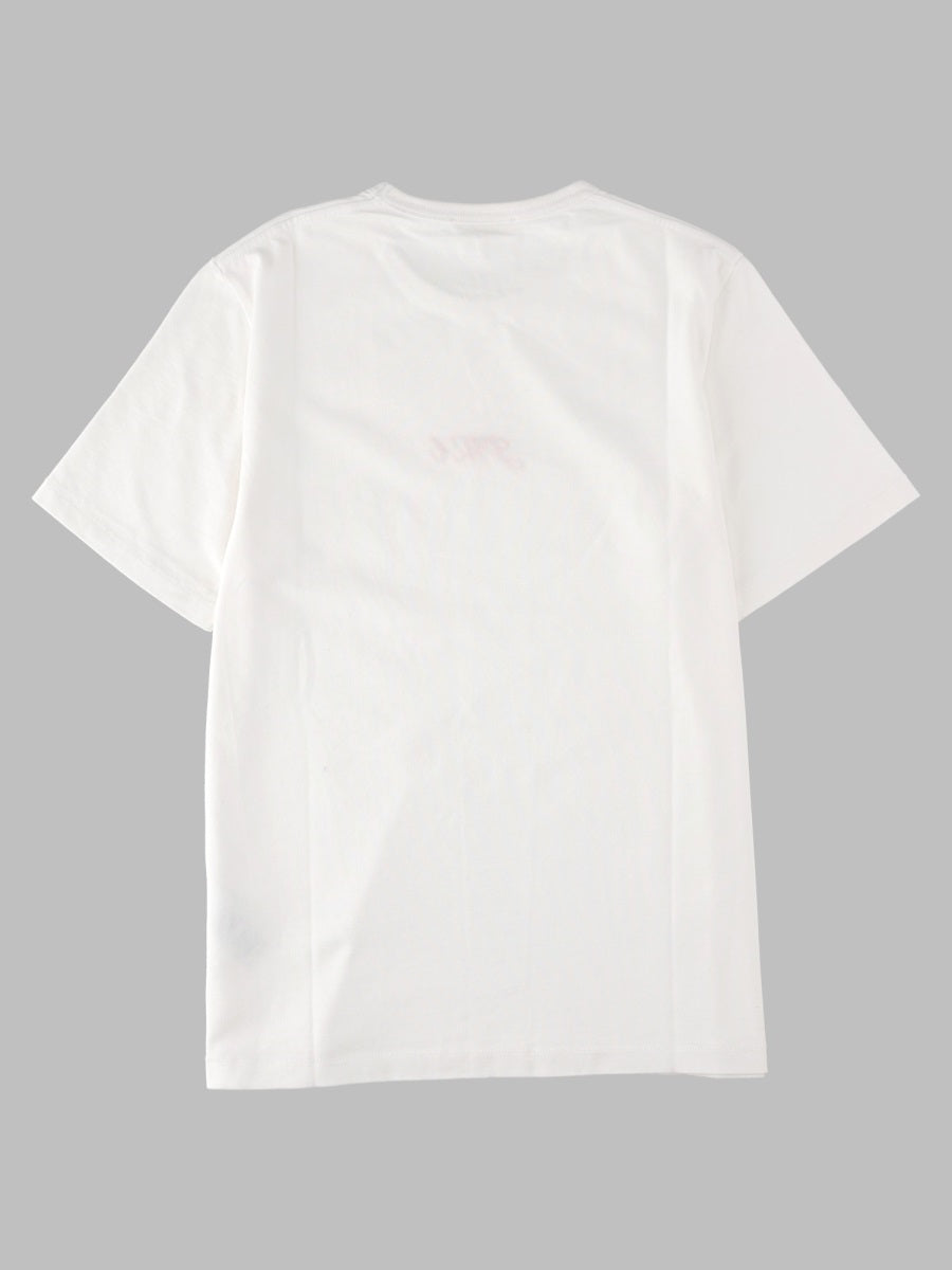 Jw Anderson Men T-Shirt Con Ricamo "Jwa"