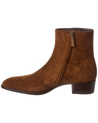 Saint Laurent Wyatt Suede Boot