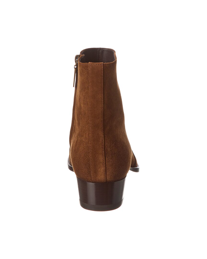 Saint Laurent Wyatt Suede Boot