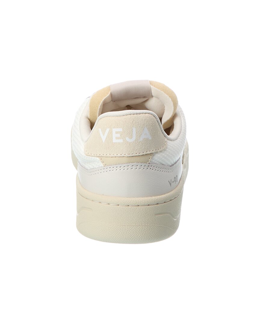 Veja V-90 Leather & Mesh Sneaker