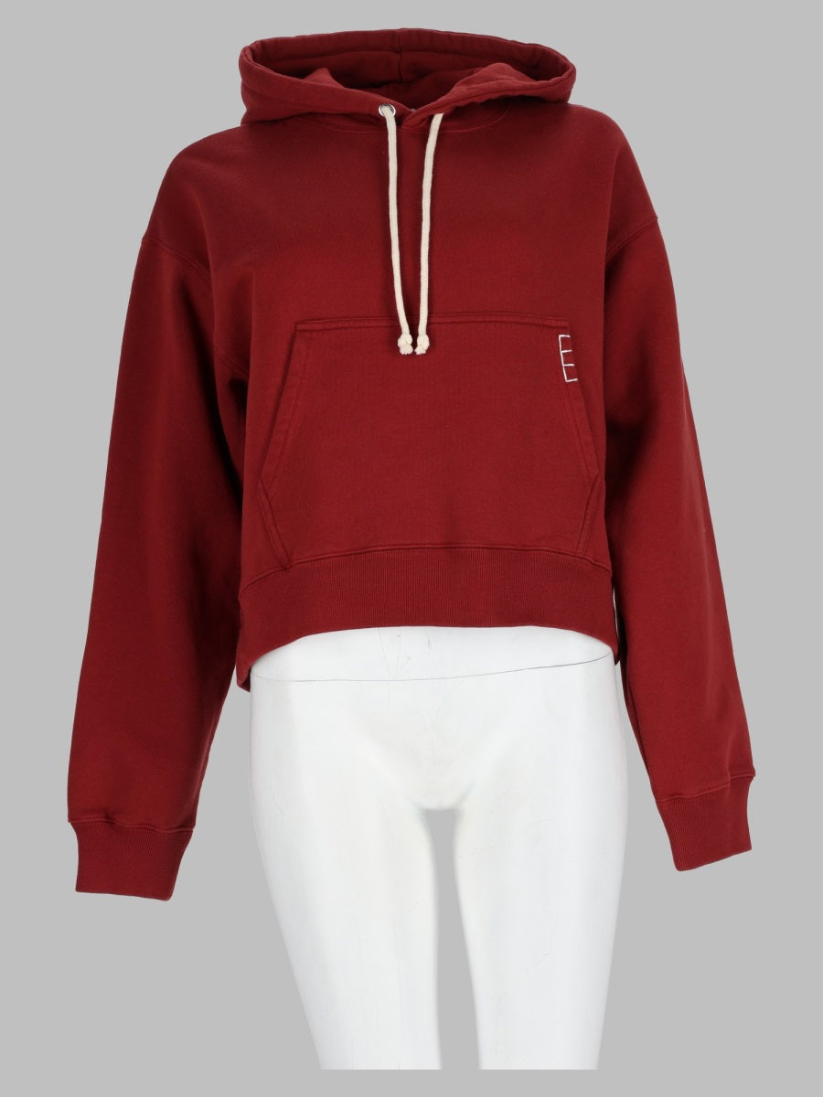 Jw Anderson Women Felpa Con Cappuccio