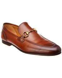 Gucci Gucci Jordaan Leather Loafer