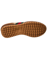 Gucci Gucci Re-Motion Gg Canvas & Suede Sneaker
