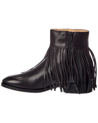 Valentino Valentino Vlogo Leather Bootie
