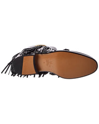 Valentino Valentino Vlogo Leather Bootie