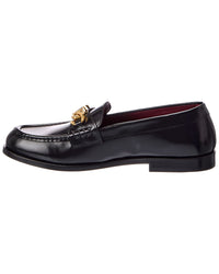 Valentino Valentino Vlogo Chain Leather Loafer