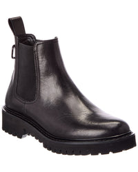 Valentino Valentino Beatle Lacquered Vlogo Leather Boot