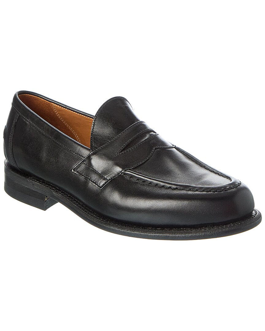 Todd Snyder X Sanders Leather Penny Loafer