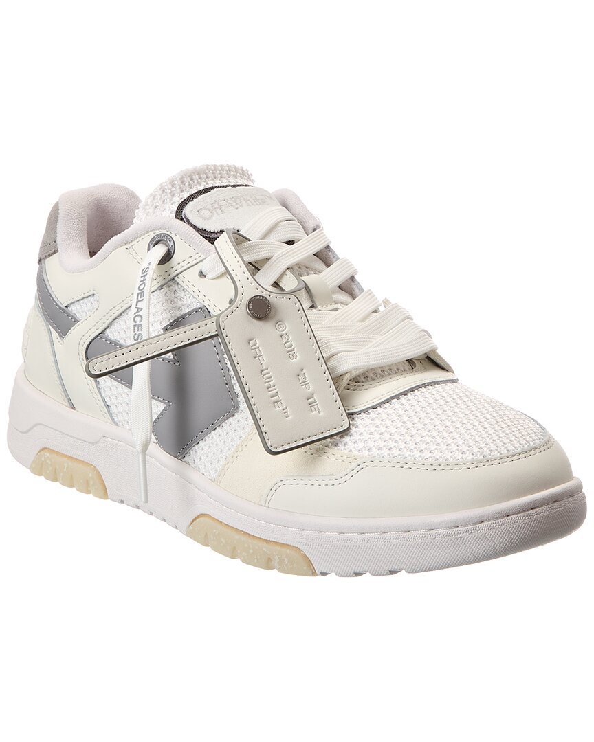 Off-White™ Off-White™ Slim Out Of Office Mesh & Leather Sneaker