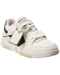 Off-White™ Off-White™ Slim Out Of Office Mesh & Leather Sneaker