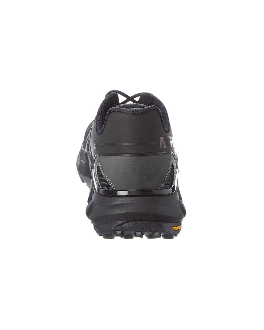 Moncler Silencio Leather-Trim Sneaker