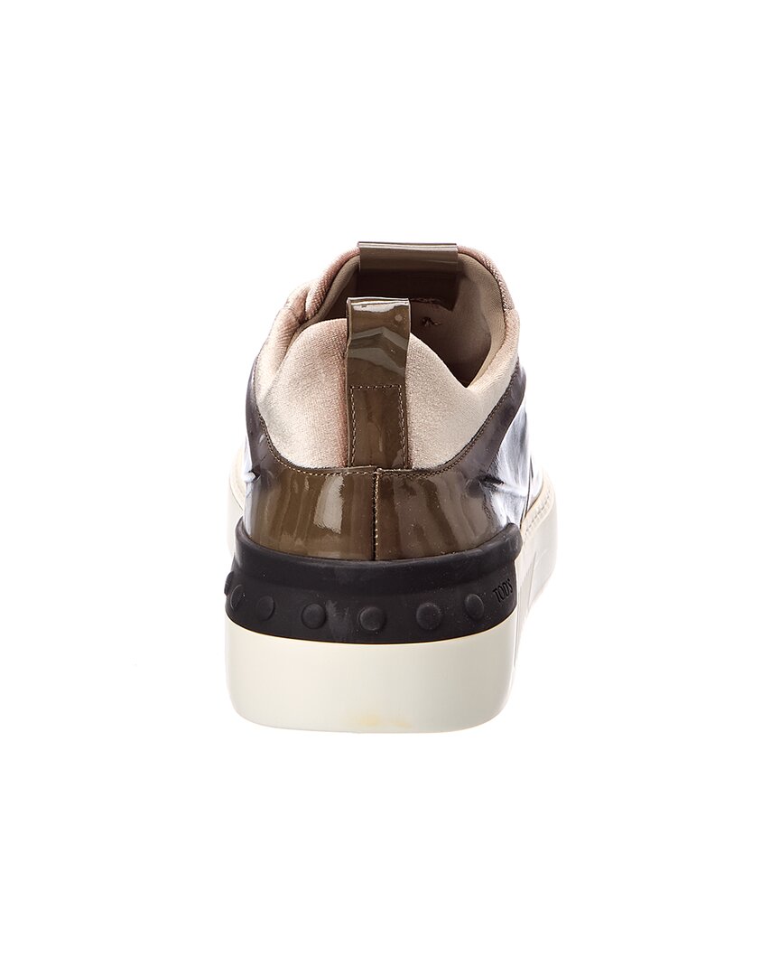 nao841様 Tod'S No_Code Velour & Patent Sneaker – Bluefly