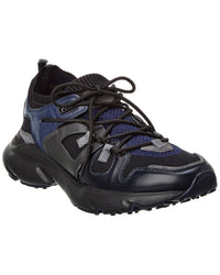 TOD's Tods Leather & Knit Sneaker