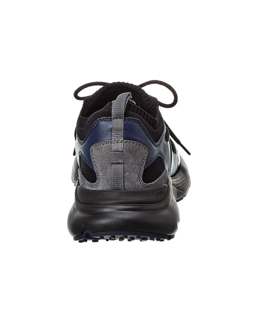 TOD's Tods Leather & Knit Sneaker