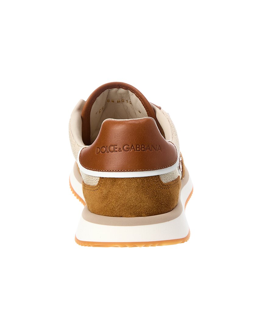 Dolce & Gabbana Canvas & Suede Sneaker