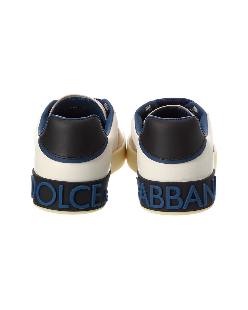 Dolce & Gabbana Portofino Leather Sneaker