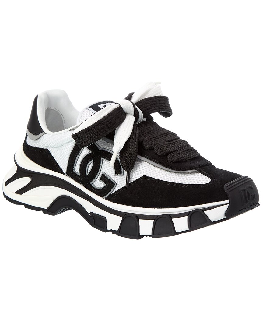 Dolce & Gabbana Country Road Nylon & Leather Sneaker