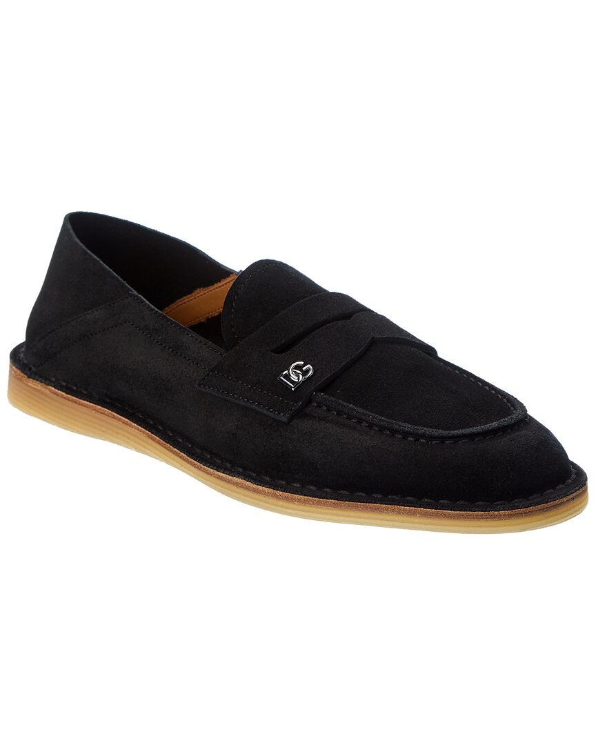 Dolce & Gabbana Suede Slipper