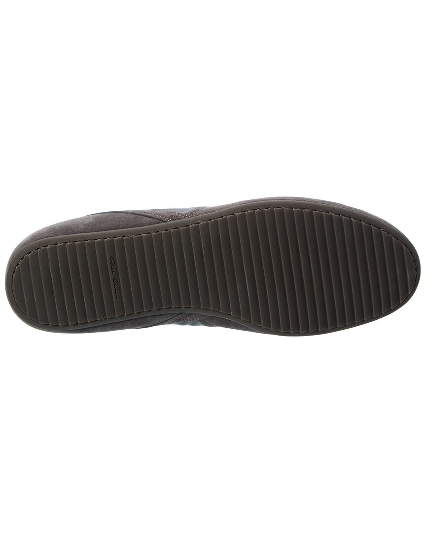 Rick Owens Minimal Nylon & Suede Sneaker