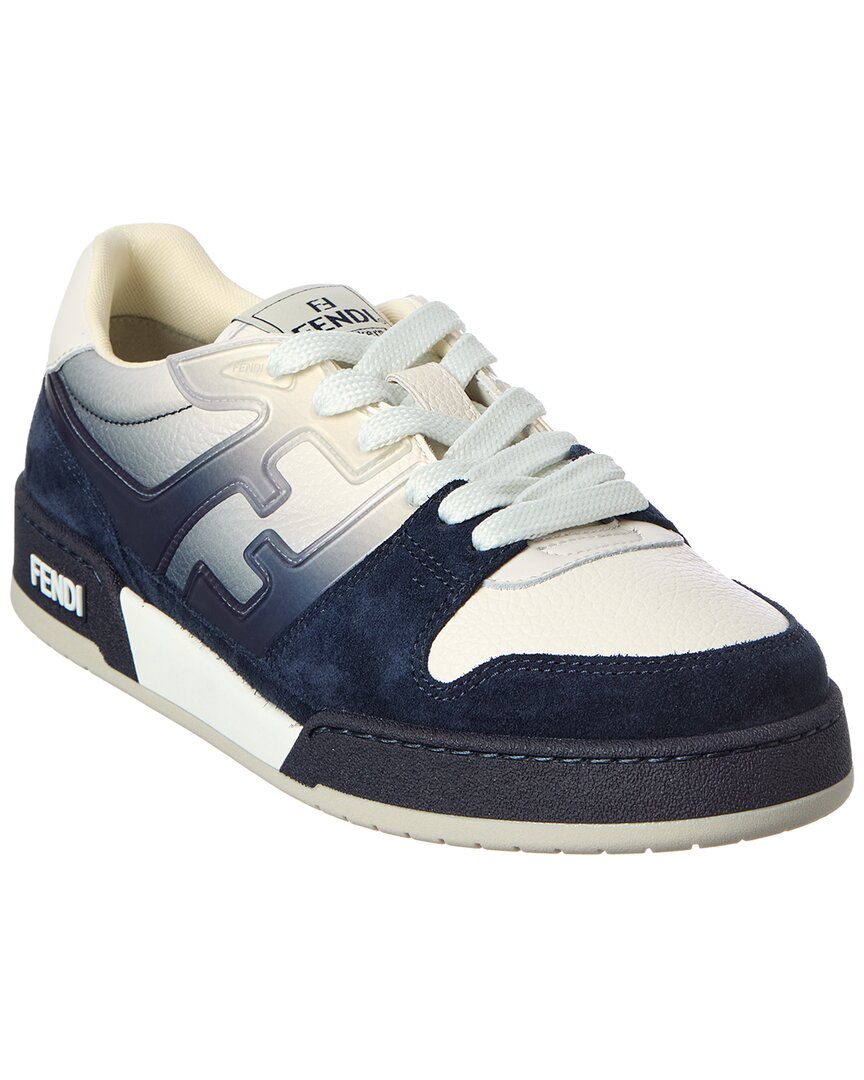 FENDI Fendi Match Suede & Leather Sneaker