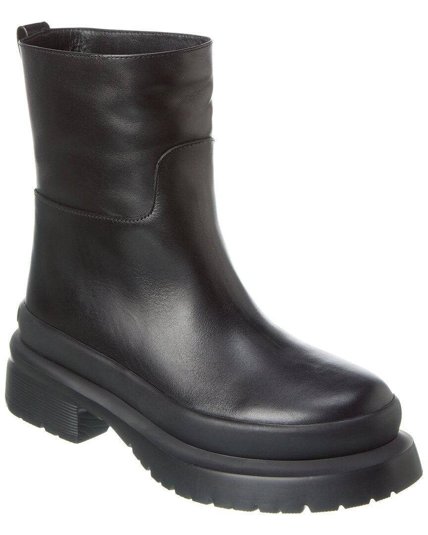 Valentino Leather Biker Boot