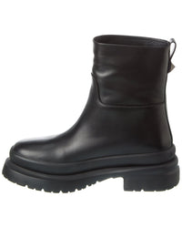 Valentino Leather Biker Boot