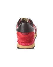 Valentino Leather & Canvas Sneaker