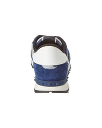 Valentino Valentino Knit & Suede Sneaker