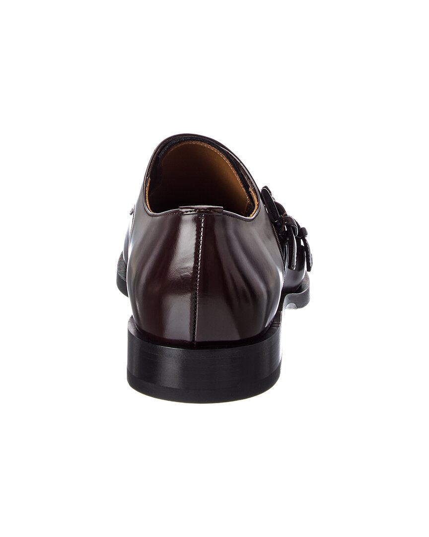Christian Louboutin Moustachou Monk Leather Loafer