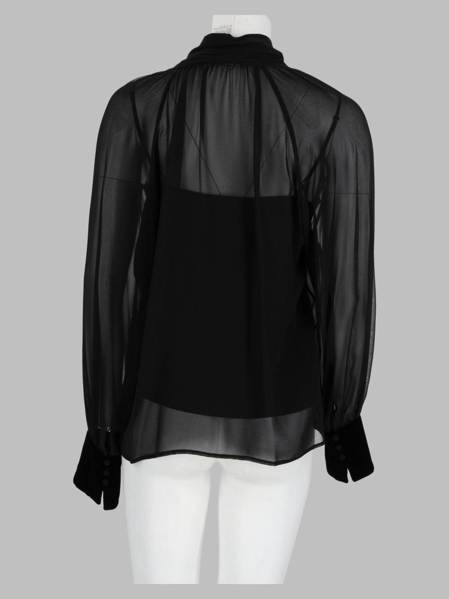 Max Mara Studio Women Blusa "Zattera" In Georgette Di Seta