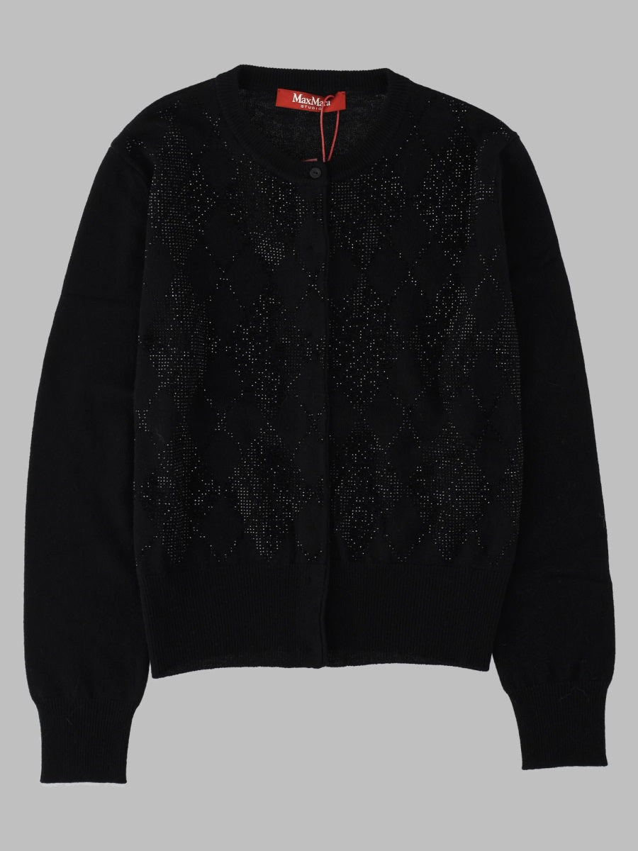 Max Mara Studio Women Cardigan "Giovane" In Lana E Cashmere