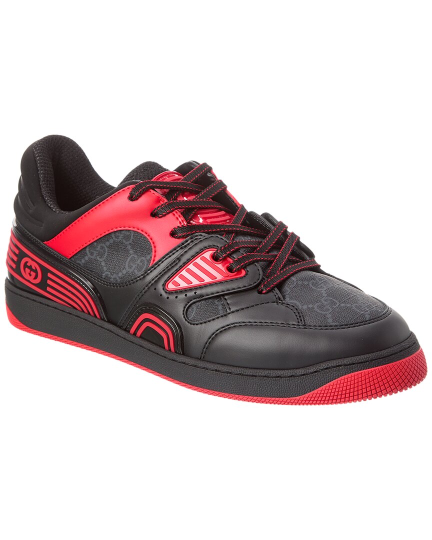 Gucci Basket Gg Supreme Canvas Sneaker Black